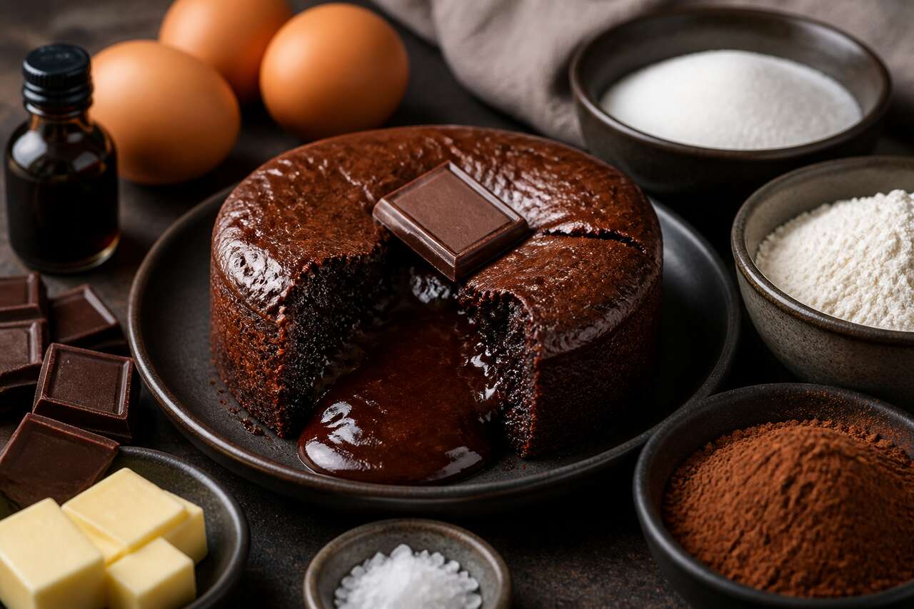 Recette du gâteau fondant au chocolat pour la fête des Pères à préparer à l'avance