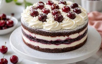 Recette du layer cake aux cerises