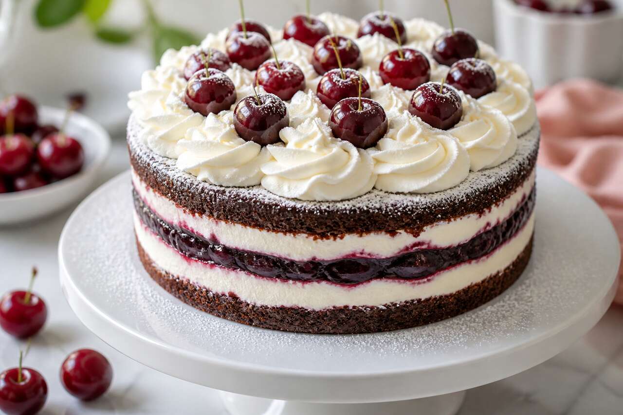 Recette du layer cake aux cerises