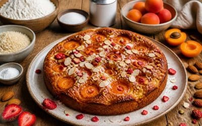 Recette du clafoutis aux abricots et à la pistache