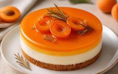 Recette d&rsquo;entremets abricot et romarin