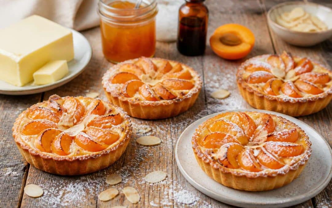 Recette de tartelettes aux abricots