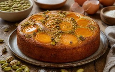 Recette de moelleux aux pistaches et abricots
