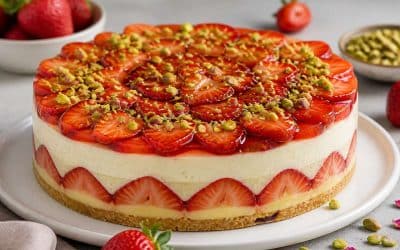 Recette du Montebello aux fraises et pistaches