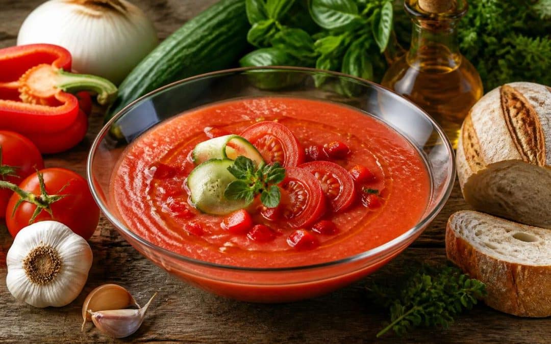 La meilleure recette de gaspacho à la tomate
