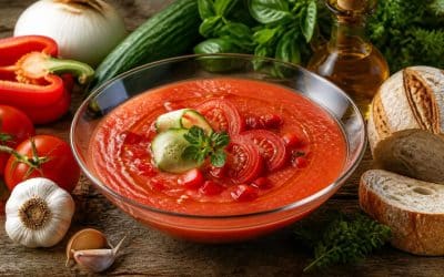 La meilleure recette de gaspacho à la tomate