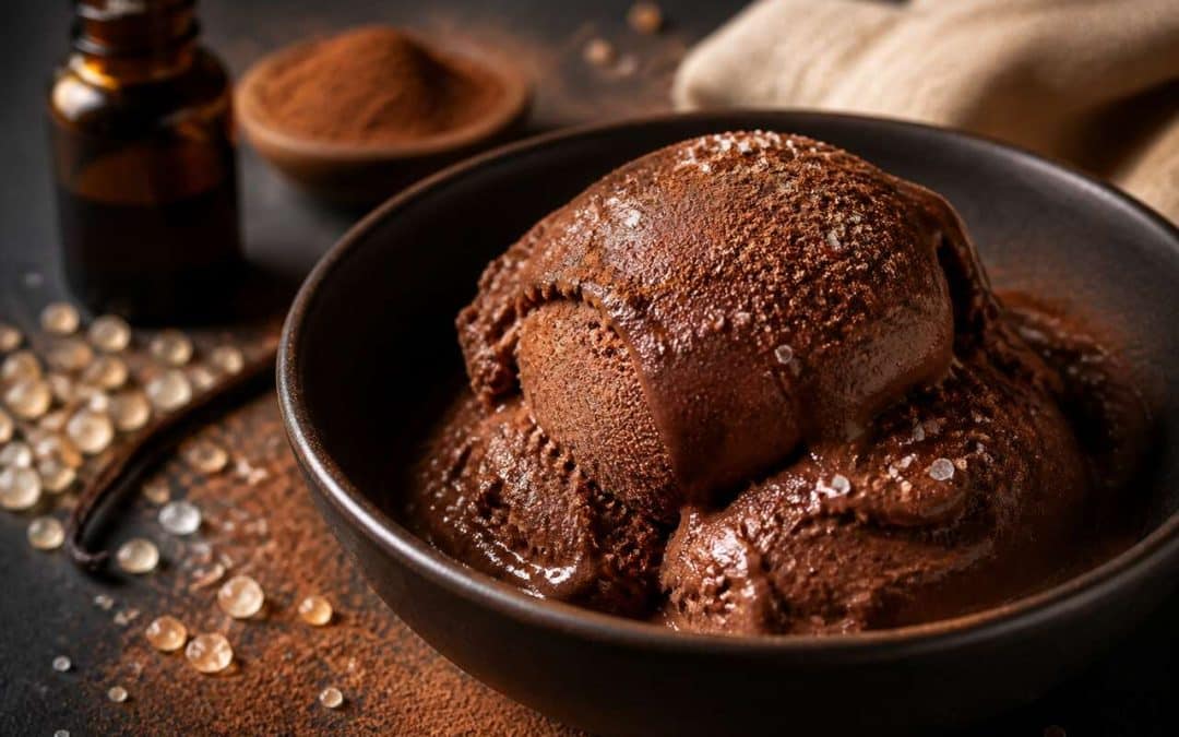 Recette de sorbet au chocolat maison