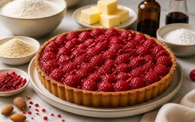 La meilleure recette de tarte aux framboises