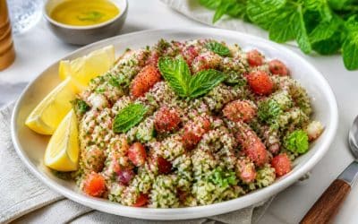 Recette facile de taboulé de tomates frais et savoureux