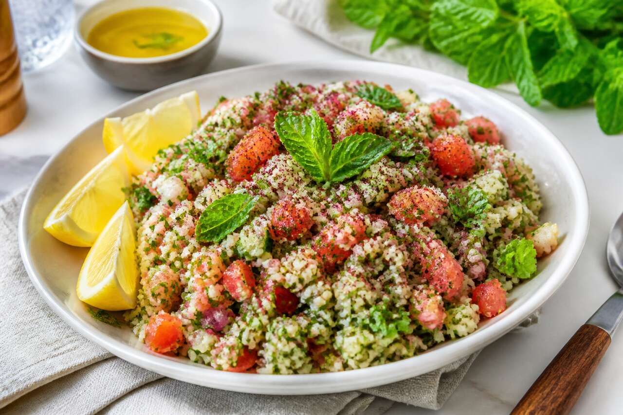 Recette facile de taboul&eacute; de tomates frais et savoureux
