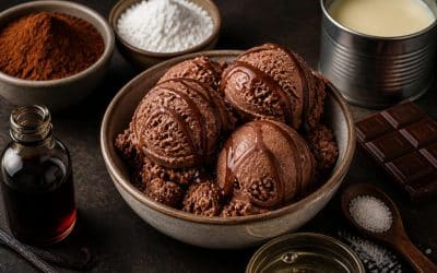 Recette facile de glace au chocolat maison
