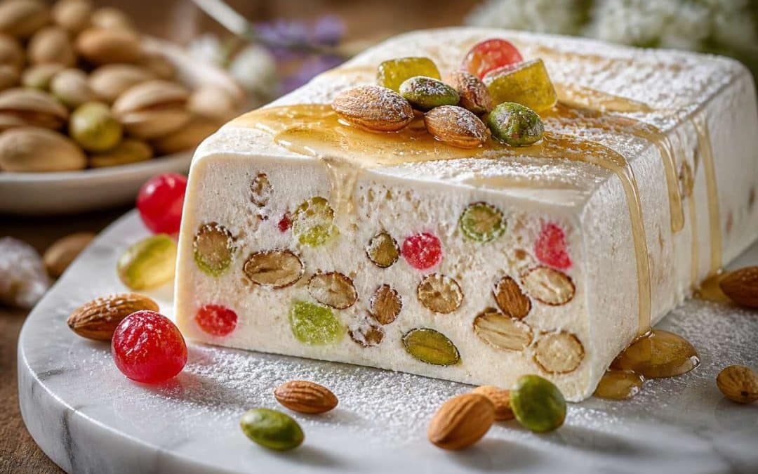 Recette du nougat glacé maison facile et gourmand