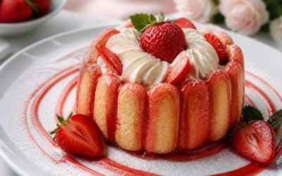 Recette de charlotte aux fraises facile et gourmande
