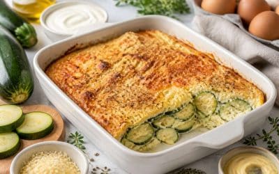 Recette de gratin de courgettes à déguster froid