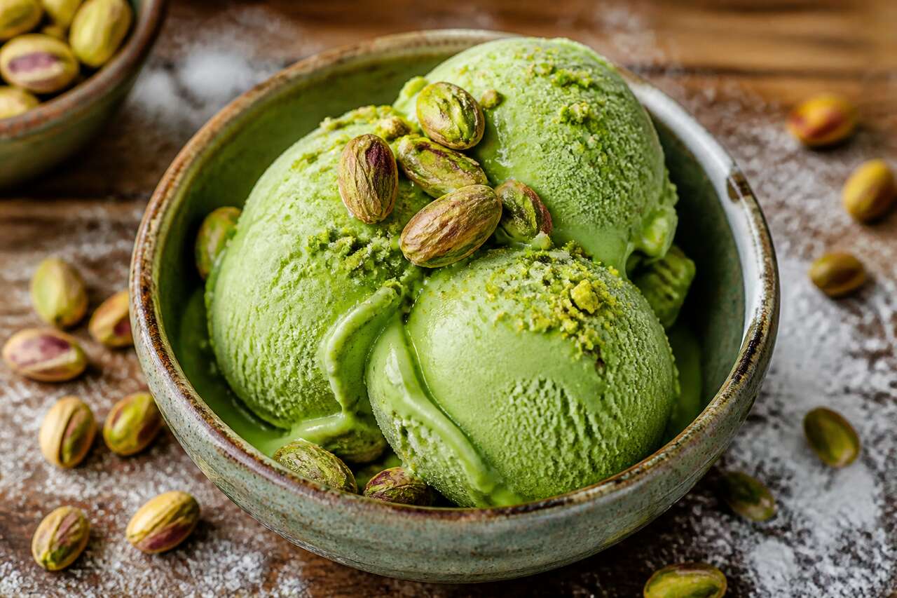 Recette de glace à la pistache maison