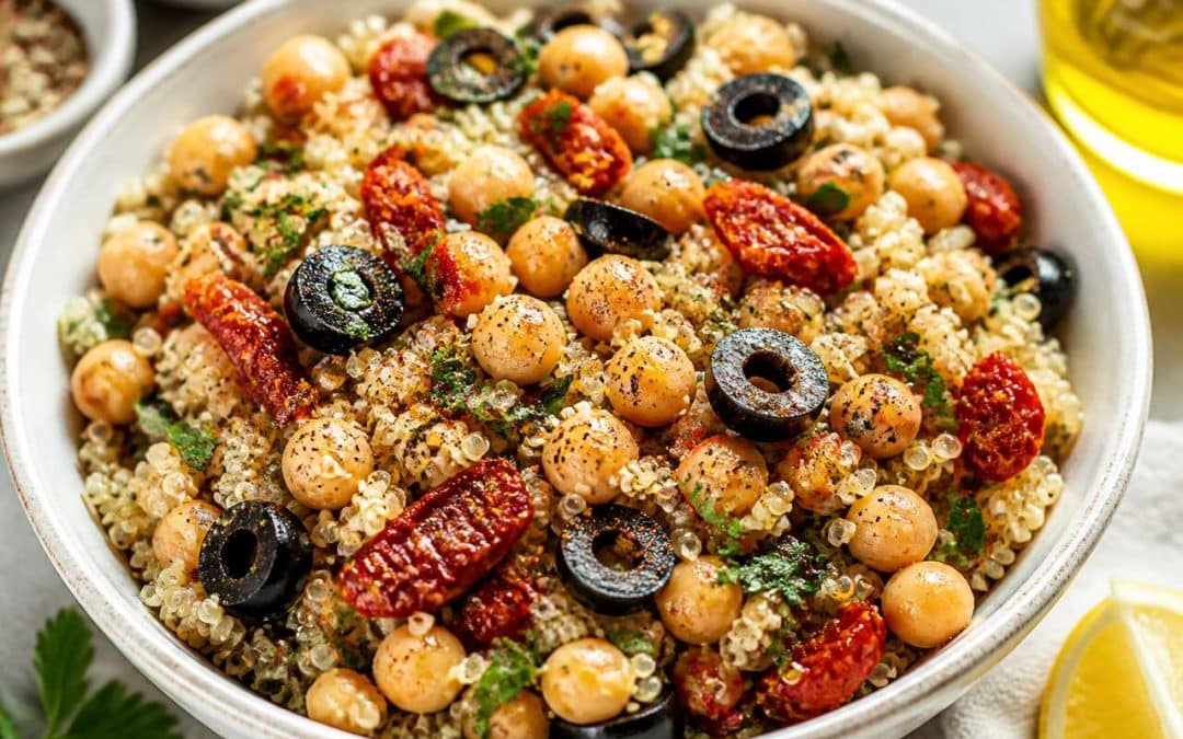 Recette facile de salade de quinoa à la tomate