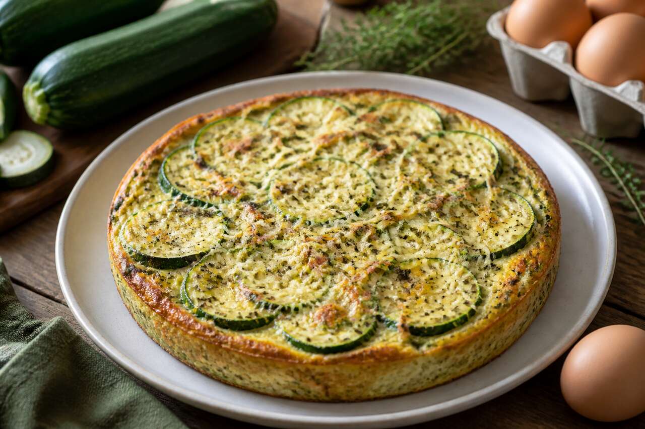 Recette facile de flan de courgettes au Monsieur Cuisine