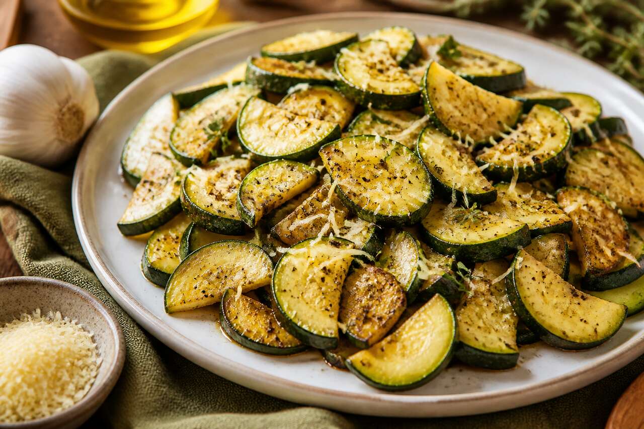 Recette facile de courgettes &agrave; la po&ecirc;le