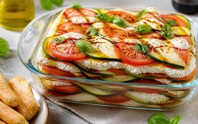 Recette du tiramisu de courgettes et tomates