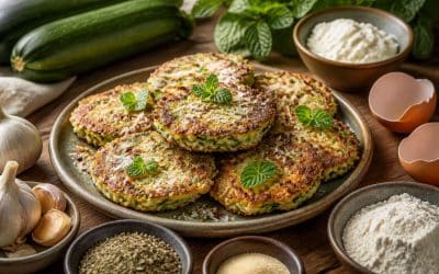 Recette facile de beignets de courgettes à congeler