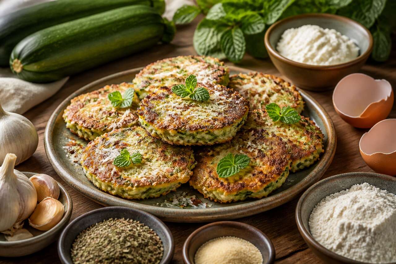 Recette facile de beignets de courgettes &agrave; congeler