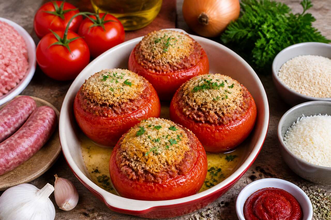 La meilleure recette de tomates farcies