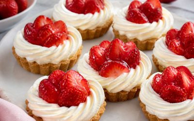 Recette de tartelettes aux fraises sans cuisson façon Tuppissim