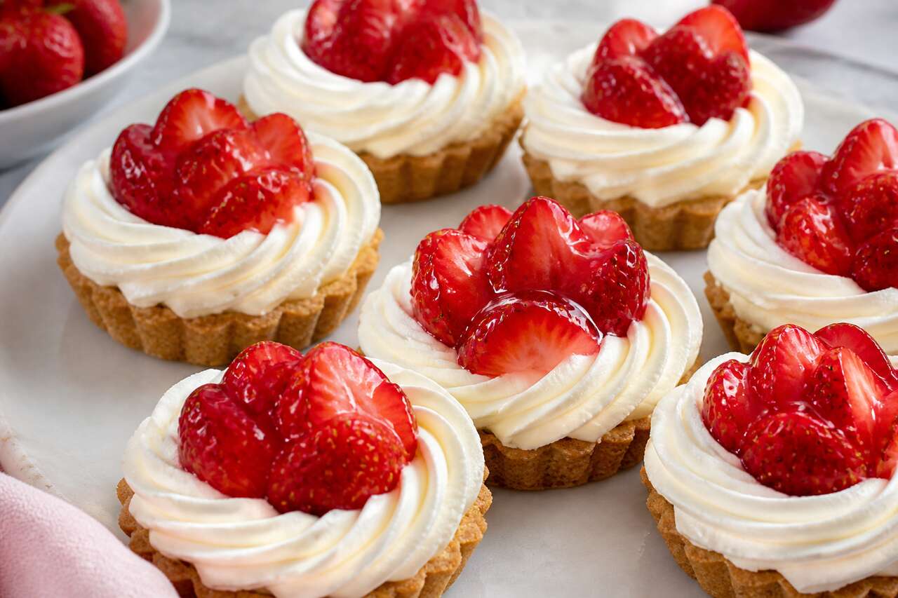 Recette de tartelettes aux fraises sans cuisson façon Tuppissim