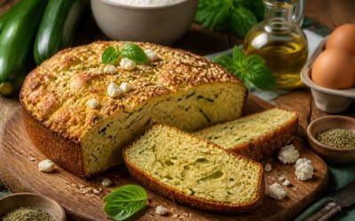 Cake aux courgettes moelleux : la recette facile et gourmande