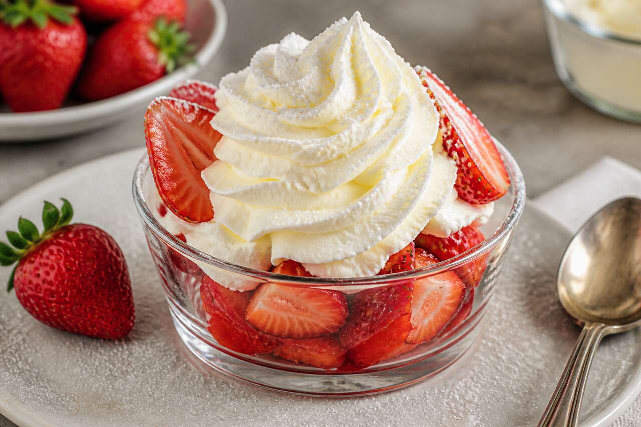 Recette de fraises à la chantilly : un dessert simple et gourmand
