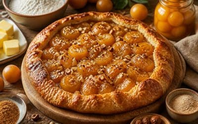 Recette de tarte rustique aux mirabelles
