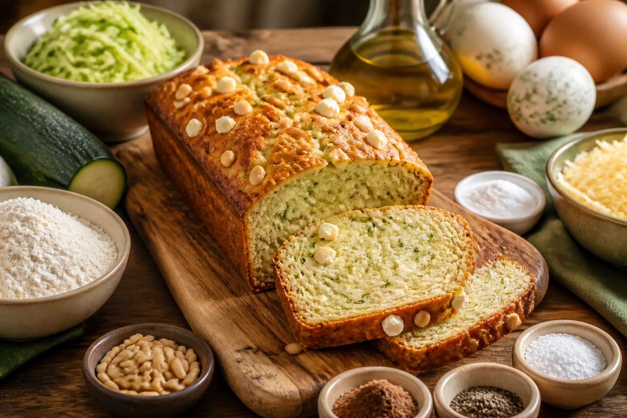 Pain de courgettes facile : la recette moelleuse et rapide