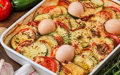 Gratin de tomates et courgettes au fromage blanc : la recette légère et gourmande