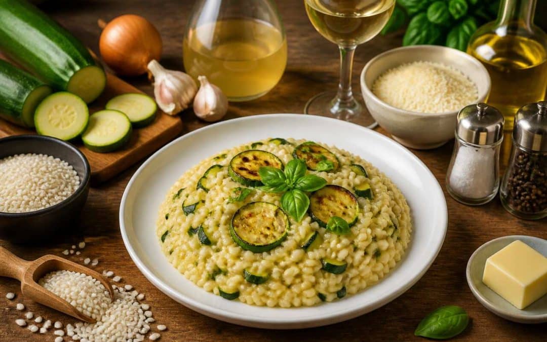 Risotto à la courgette au Companion : une recette crémeuse et facile