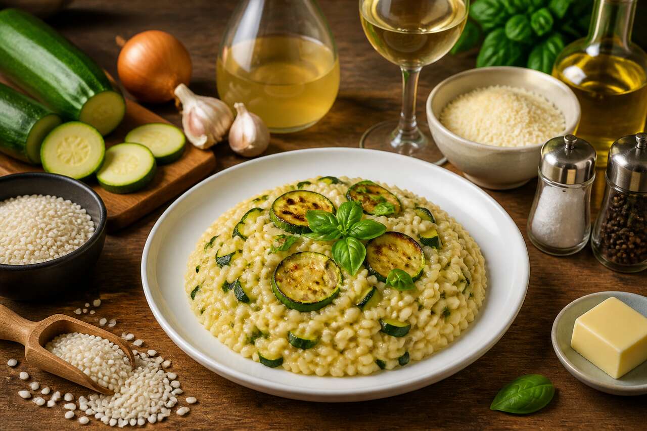 Risotto &agrave; la courgette au Companion : une recette cr&eacute;meuse et facile