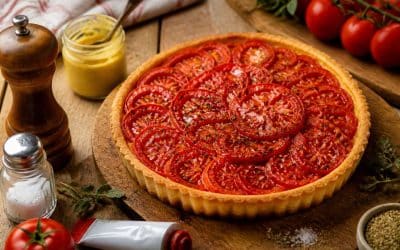 Recette de tarte légère à la tomate facile et savoureuse