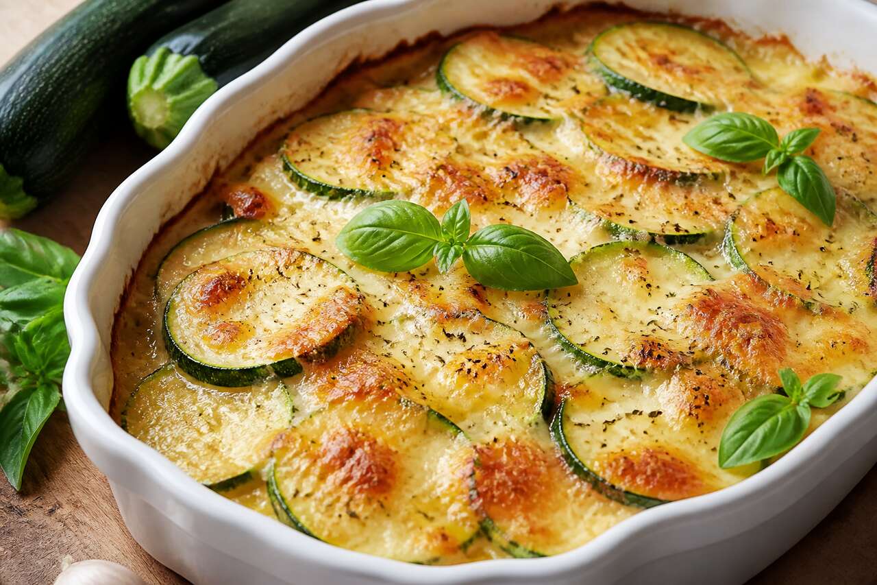 Recette facile du gratin de courgettes simple et gourmand