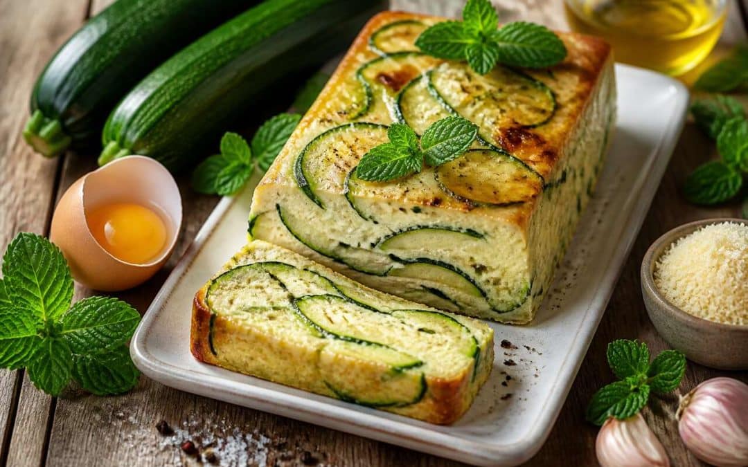 Recette de terrine de courgettes à la menthe : fraîche et facile à préparer