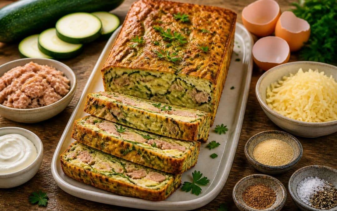 Recette facile de terrine courgettes et thon à ma façon