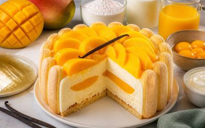 Recette de charlotte vanille mangue