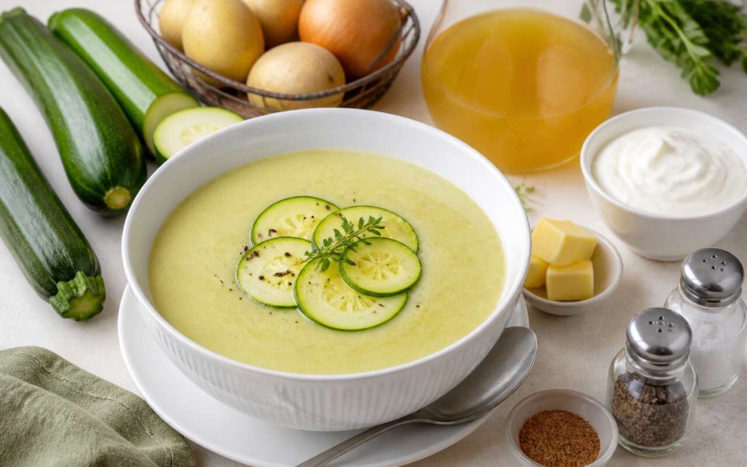 Recette facile de velouté de courgettes