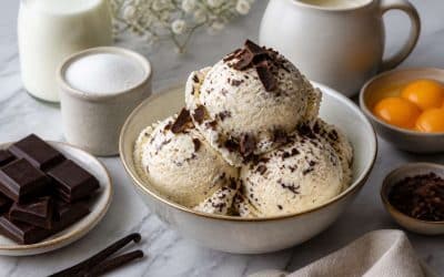 Recette de glace stracciatella maison