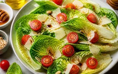 Recette facile de salade sucrine et tomates cerises