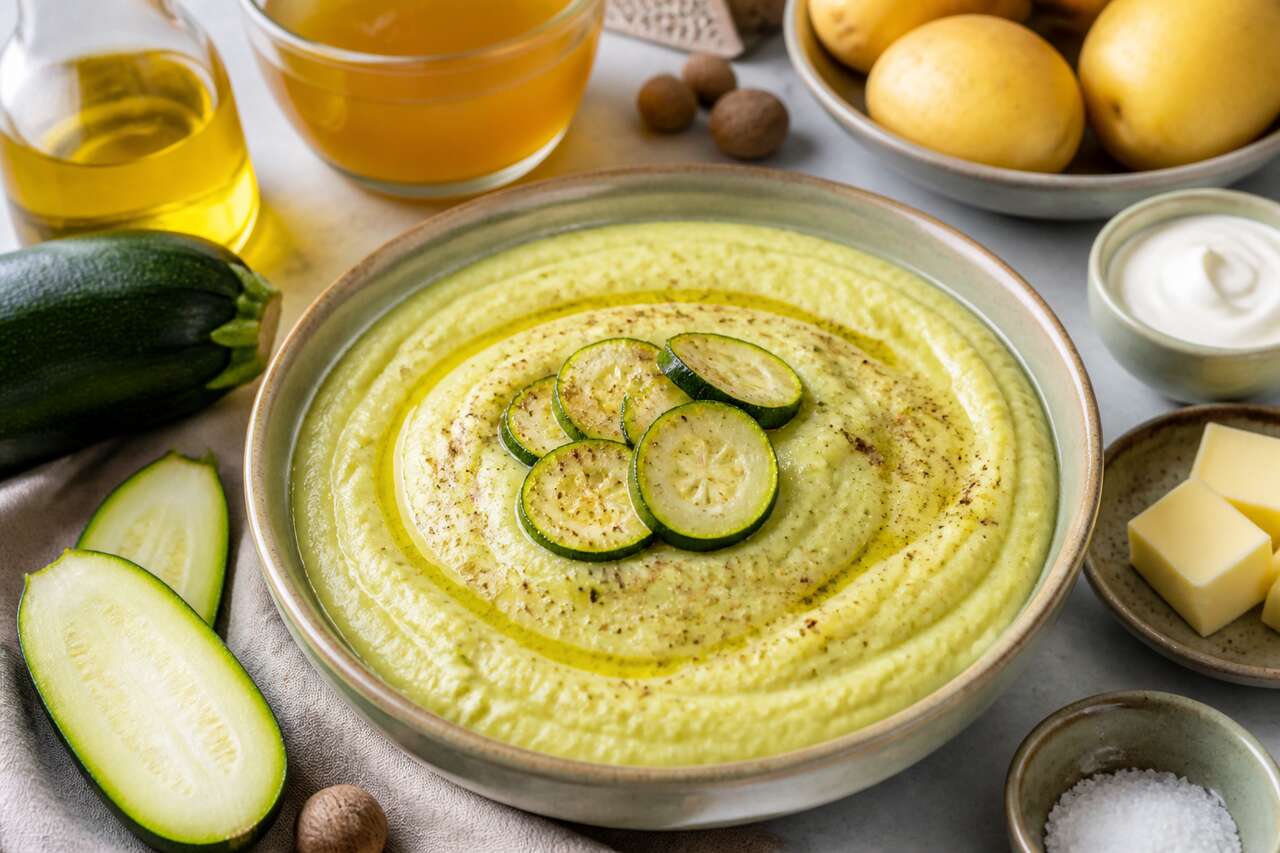 Recette facile de purée de courgettes au Monsieur Cuisine