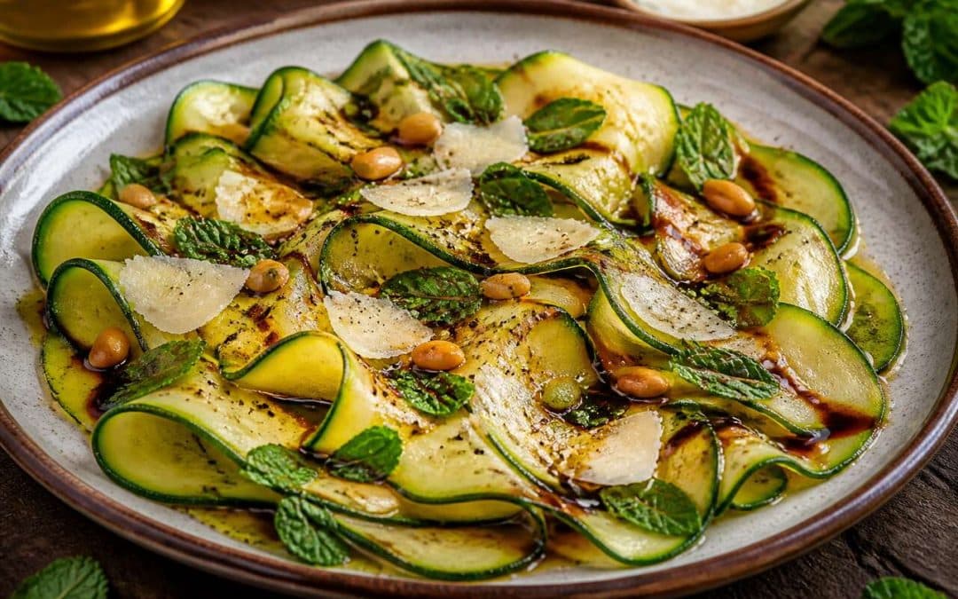 Recette d'antipasti de courgette facile et savoureux