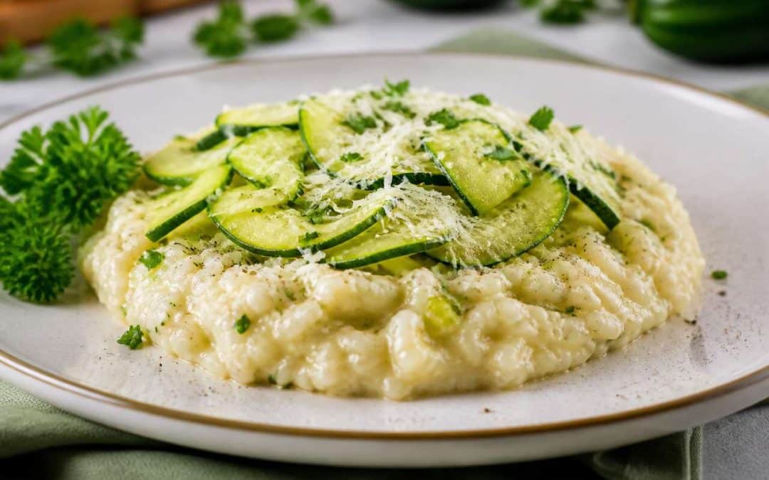 Recette du risotto de courgettes au Monsieur Cuisine