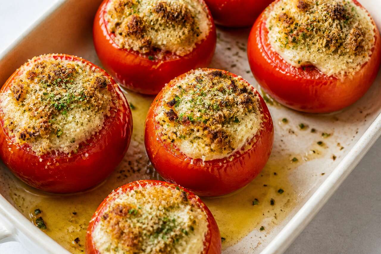 Recette facile de tomates farcies au fromage blanc
