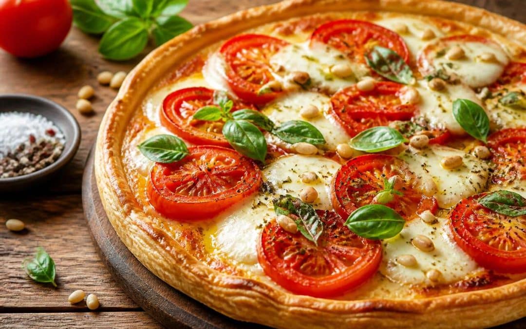 La meilleure recette de tarte tomates mozzarella