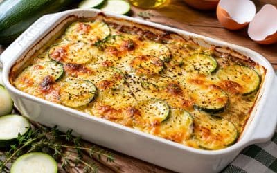 Recette du gratin de courgettes au Monsieur Cuisine