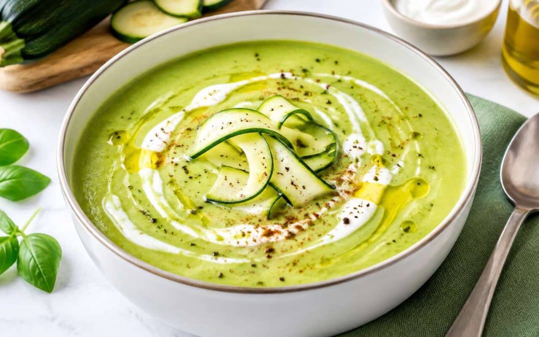 Recette de velouté de courgette au Cook Expert